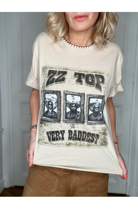 Tee-shirt ZZ TOP - Fish Club