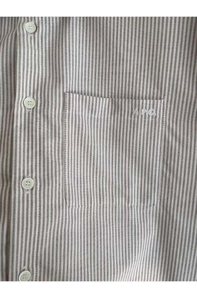 Chemise Boyfriend logo - APC