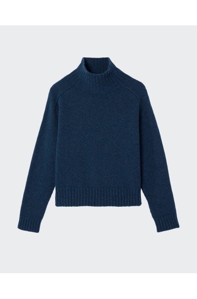 Pull col montant manche marteau - Bompard