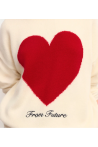 Pull col rond Coeur - From Future