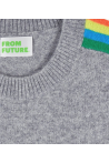 Pull sans manches bandes multicolores - From Future