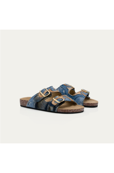 Sandales ODETTE denim - Claris Virot